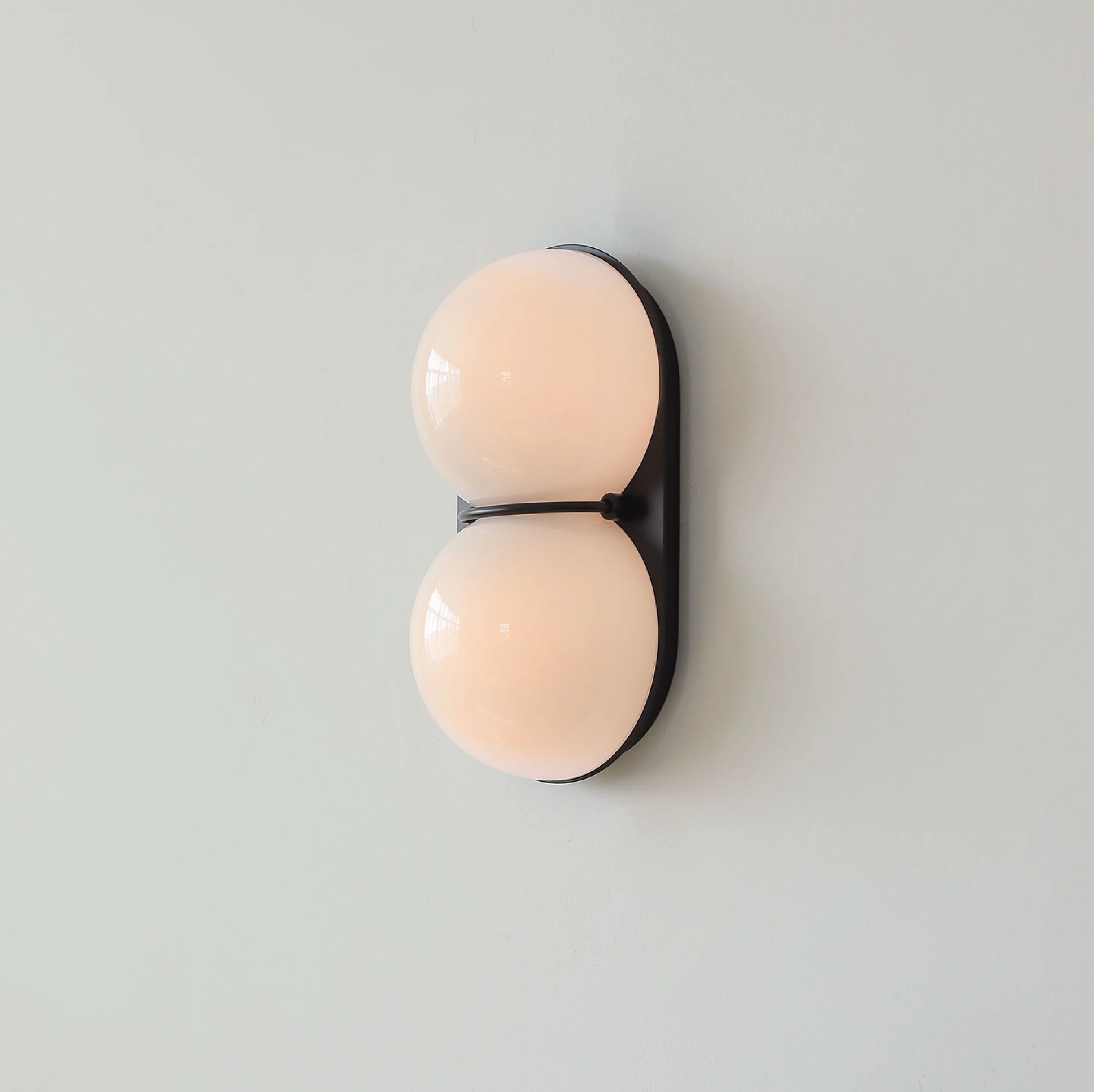 Two Globe Glass Wall Sconce - Image 11