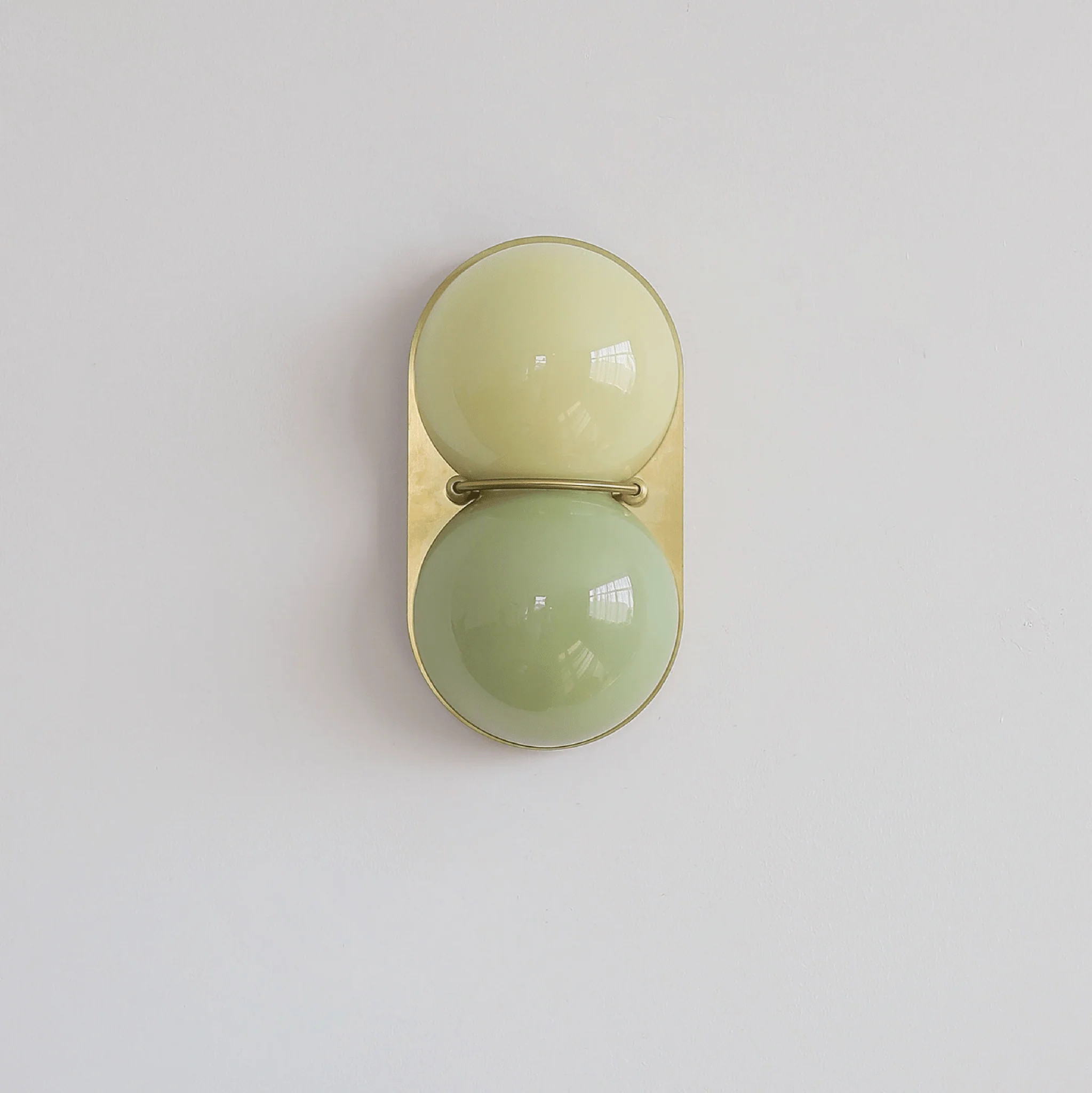 Two Globe Glass Wall Sconce - Image 12
