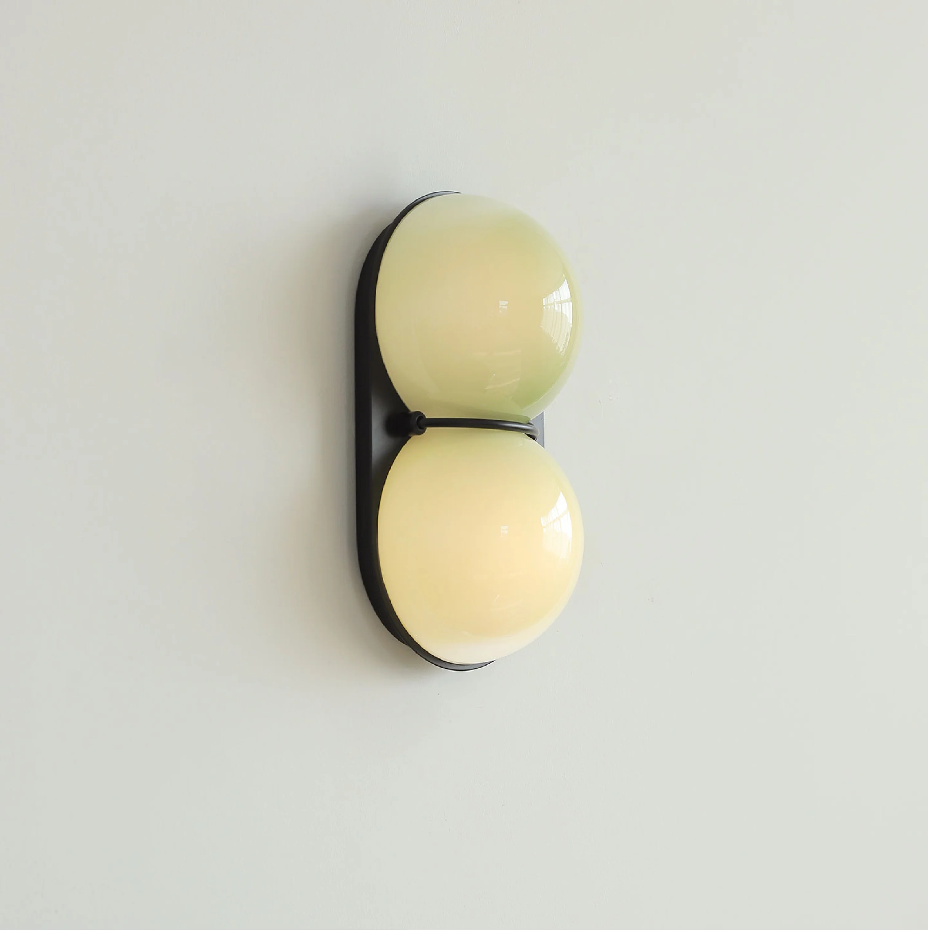 Two Globe Glass Wall Sconce - Image 14
