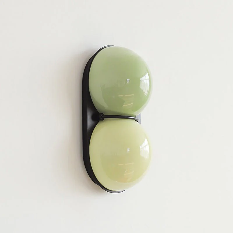 Two Globe Glass Wall Sconce - Image 34