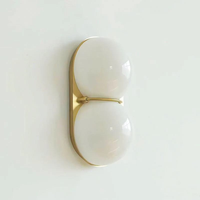 Two Globe Glass Wall Sconce - Image 43
