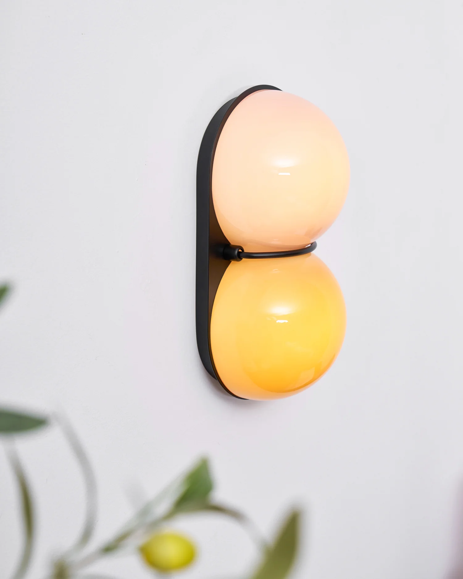 Two Globe Glass Wall Sconce - Image 46
