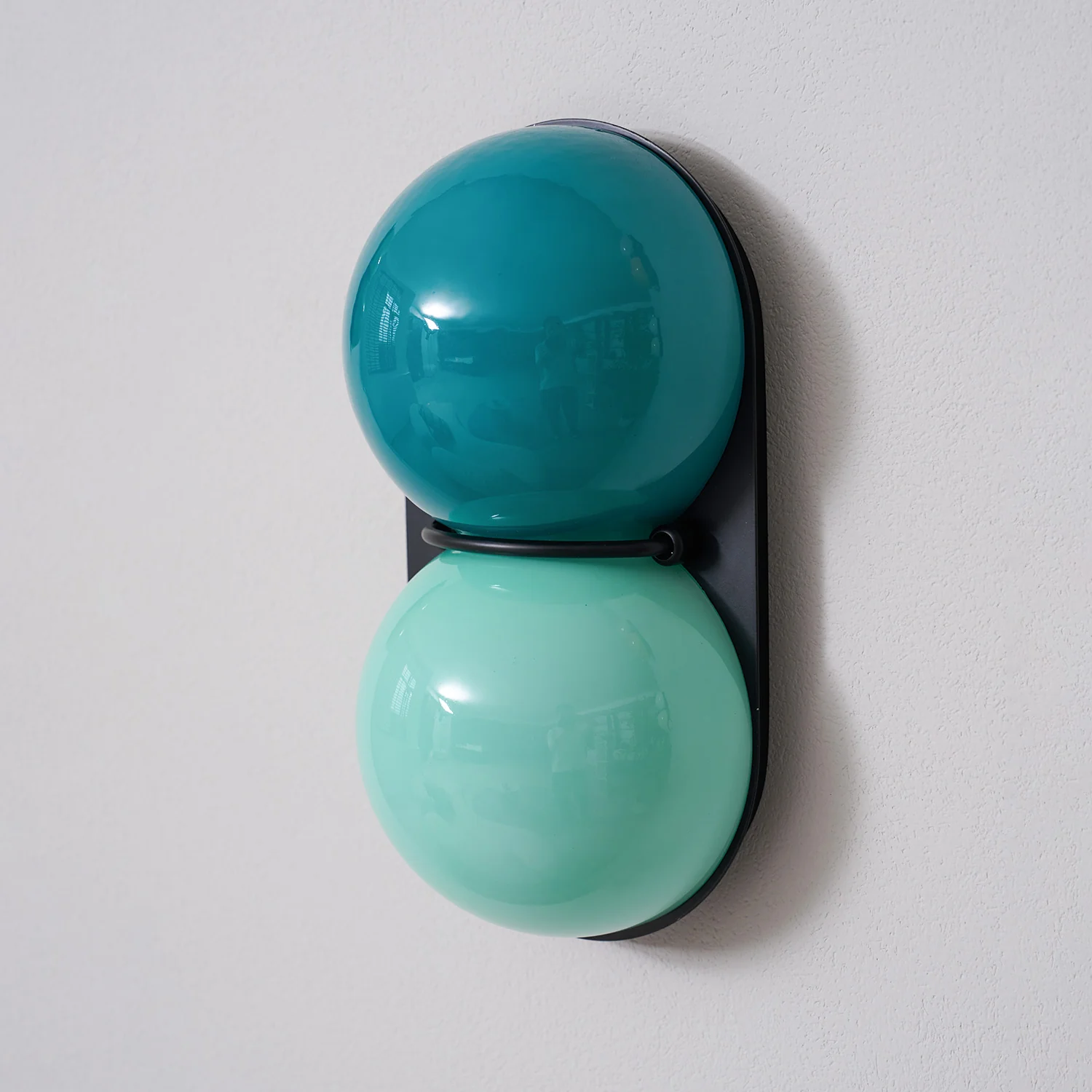 Two Globe Glass Wall Sconce - Image 57