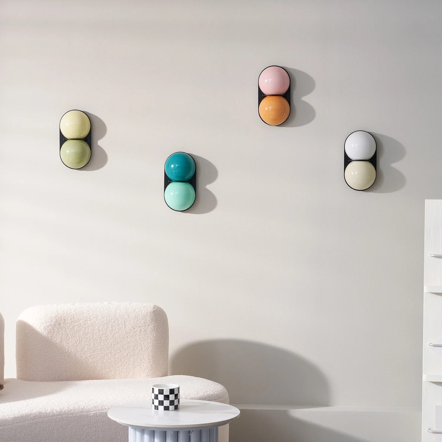 Two Globe Glass Wall Sconce - Image 67