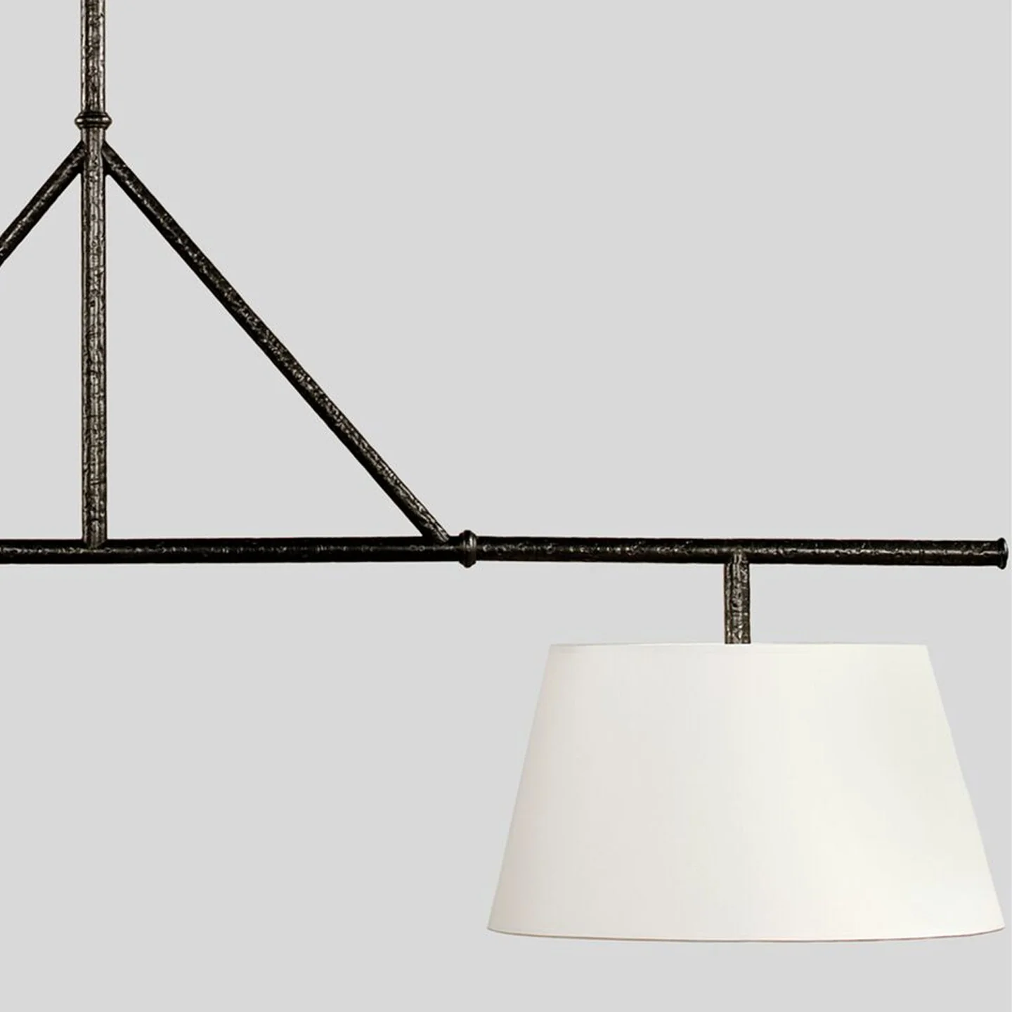 Two Light Linear Island Pendant Lamp - Image 12