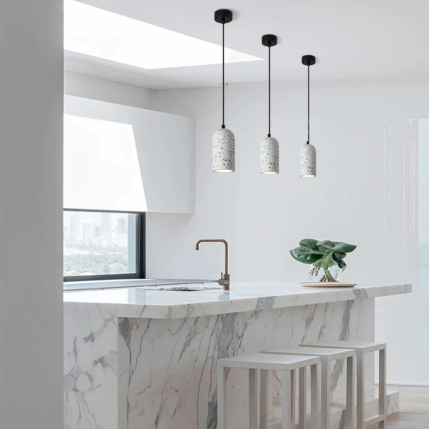U Concrete Pendant Lamp - Image 12