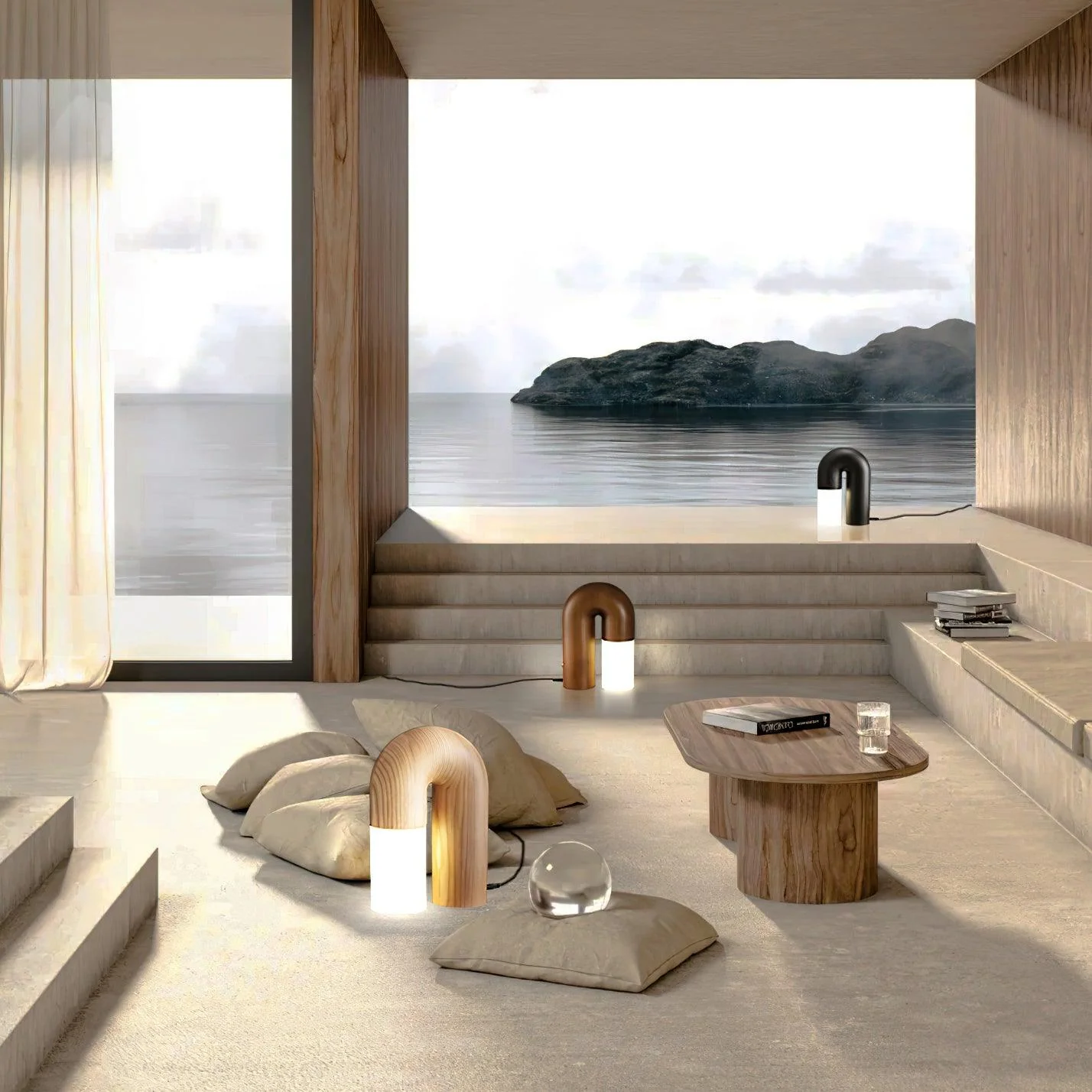 U Shaped Door Table Lamp - Image 10
