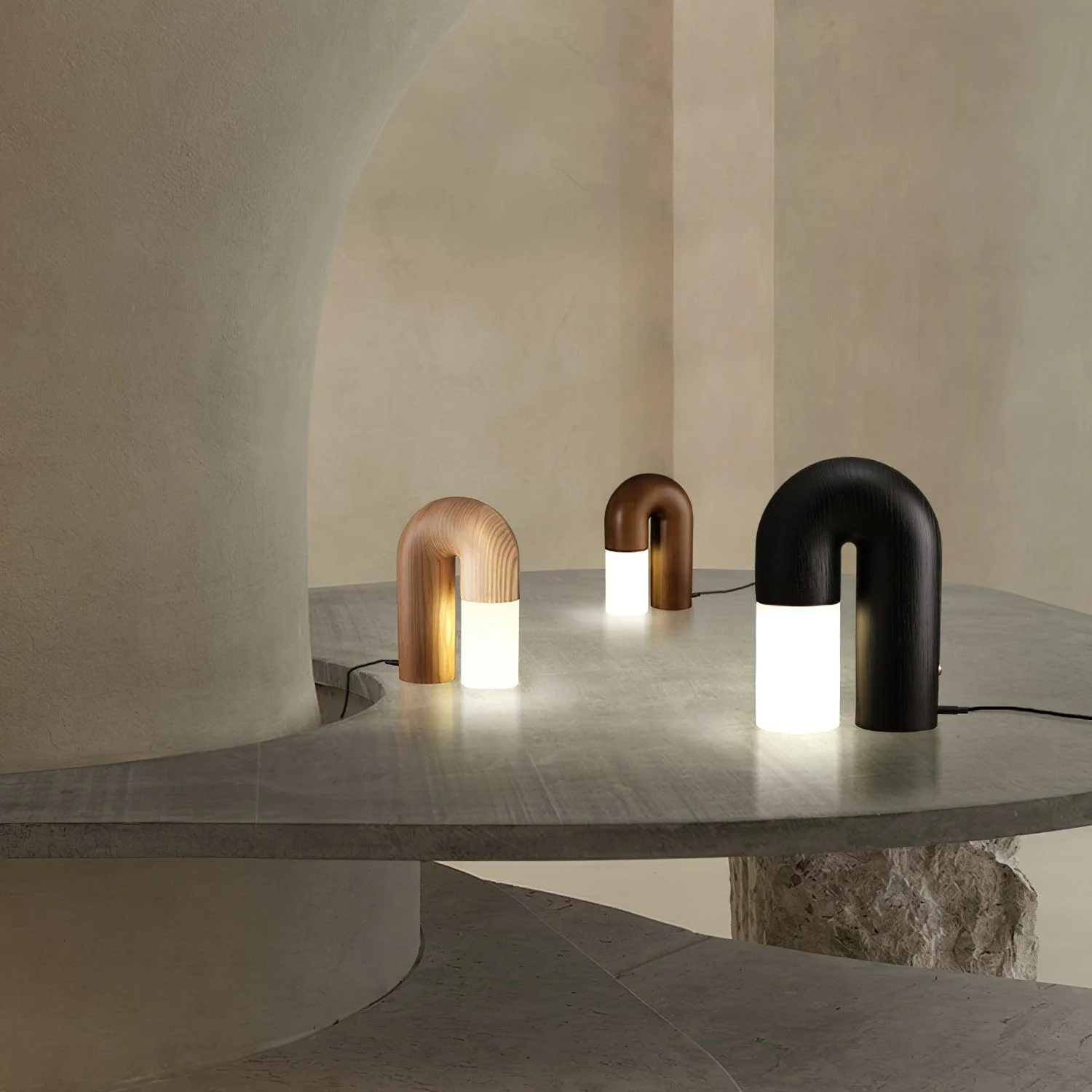 U Shaped Door Table Lamp - Image 7