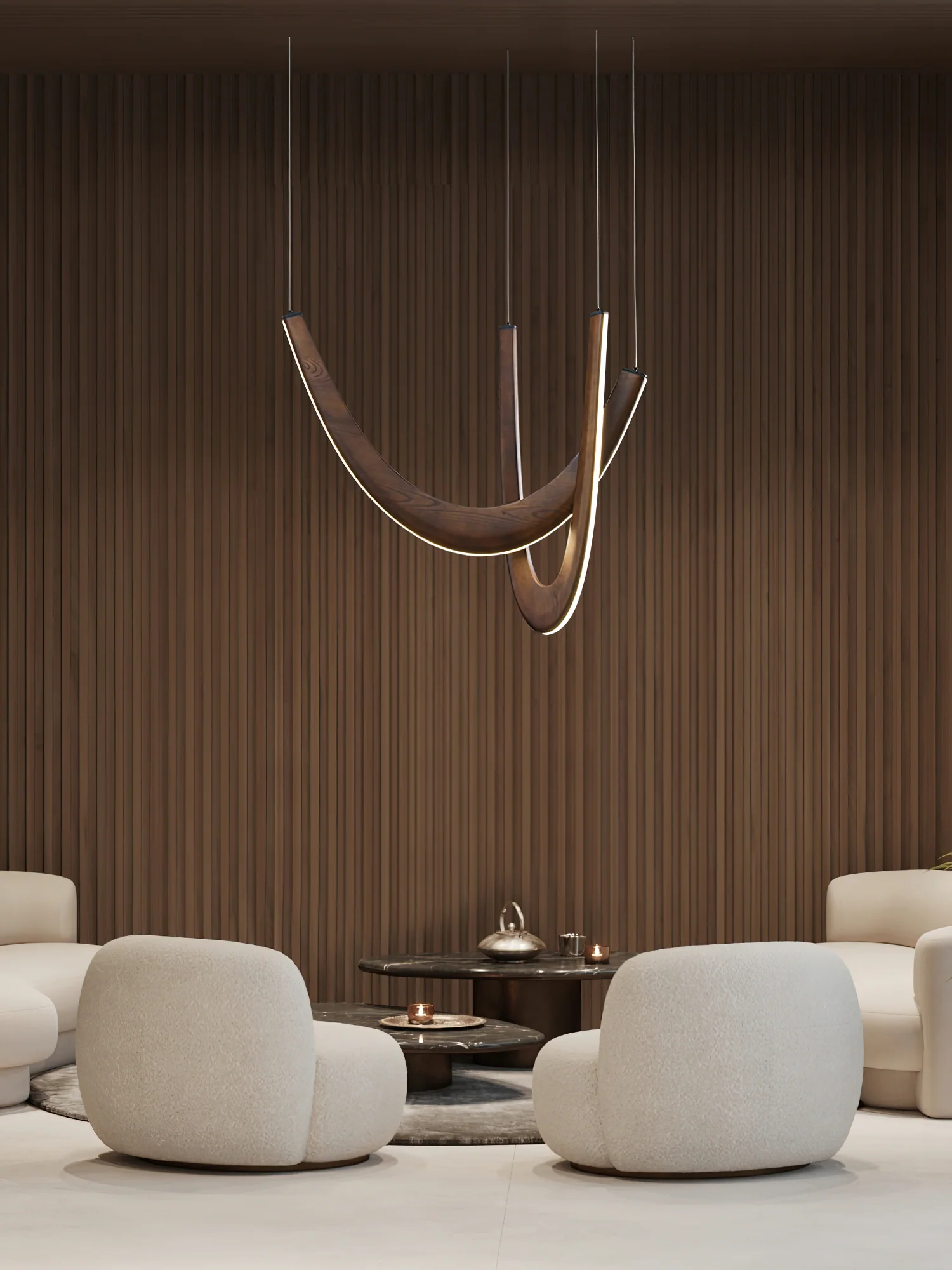 U Wooden Pendant Lamp - Image 12