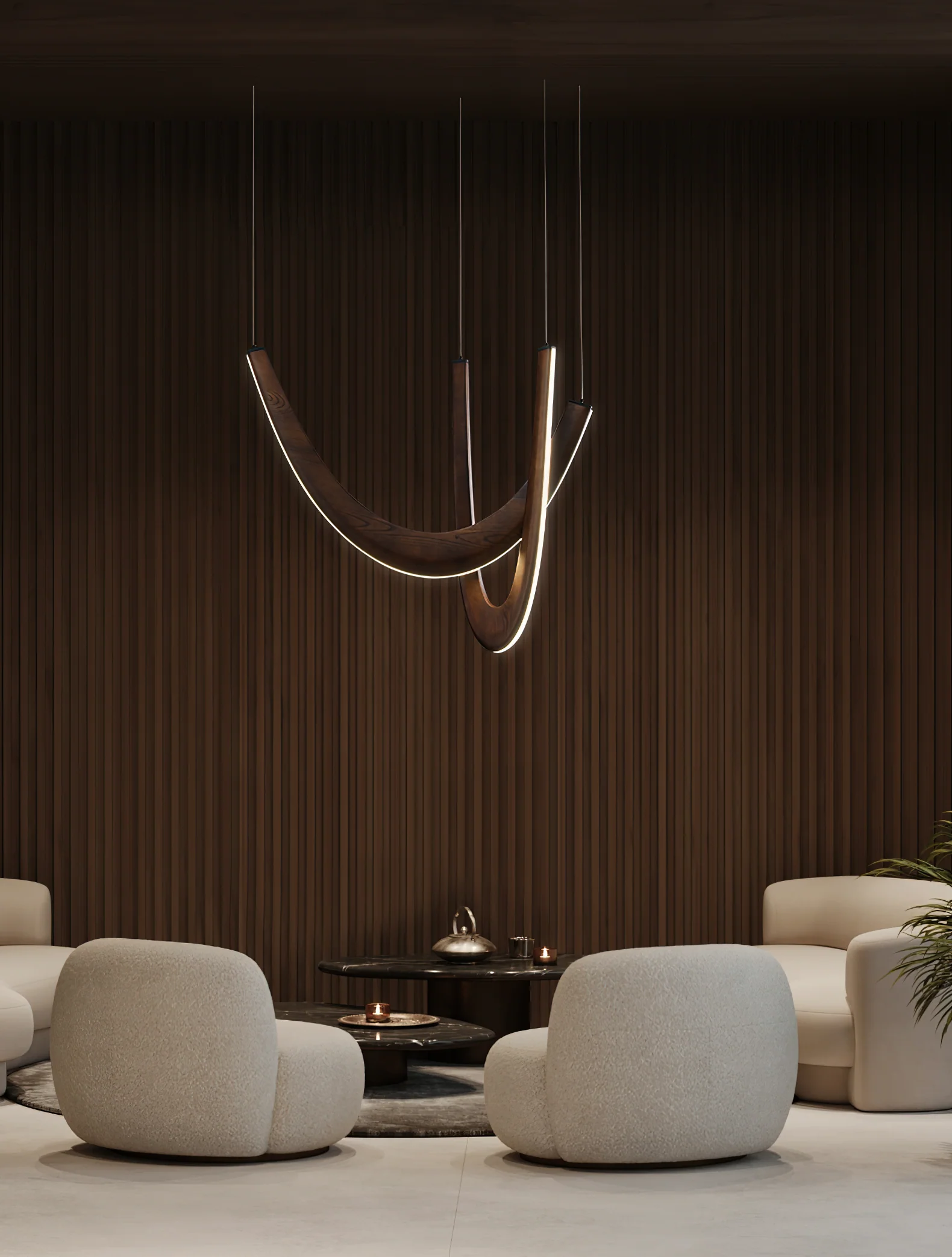 U Wooden Pendant Lamp - Image 13