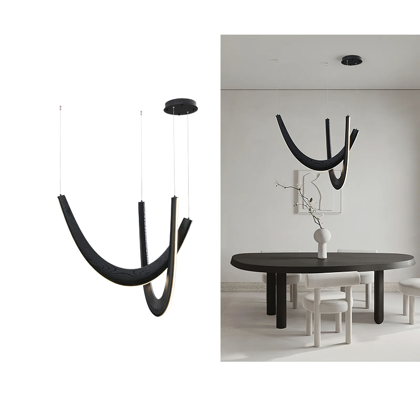 U Wooden Pendant Lamp - Image 25