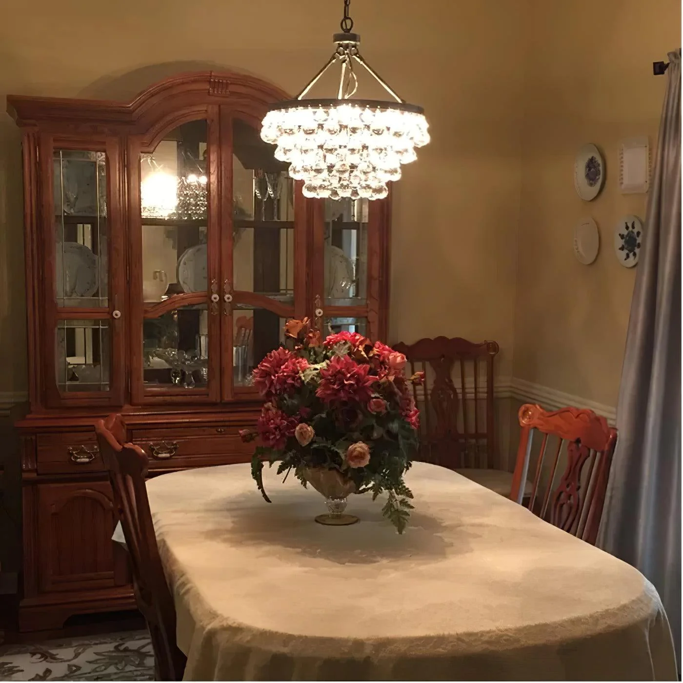 Unique Tiered Crystal Chandelier - Image 16