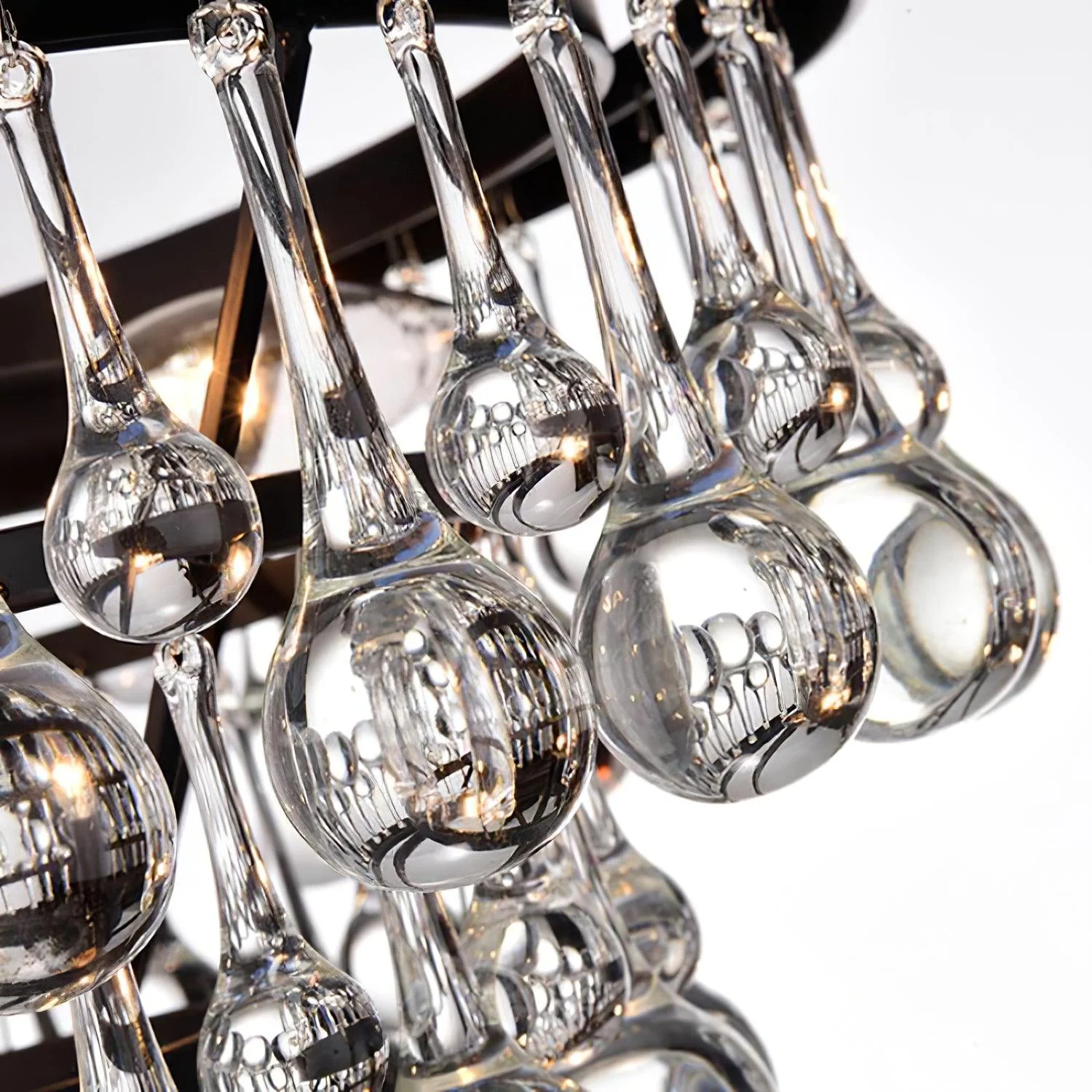 Unique Tiered Crystal Chandelier - Image 29