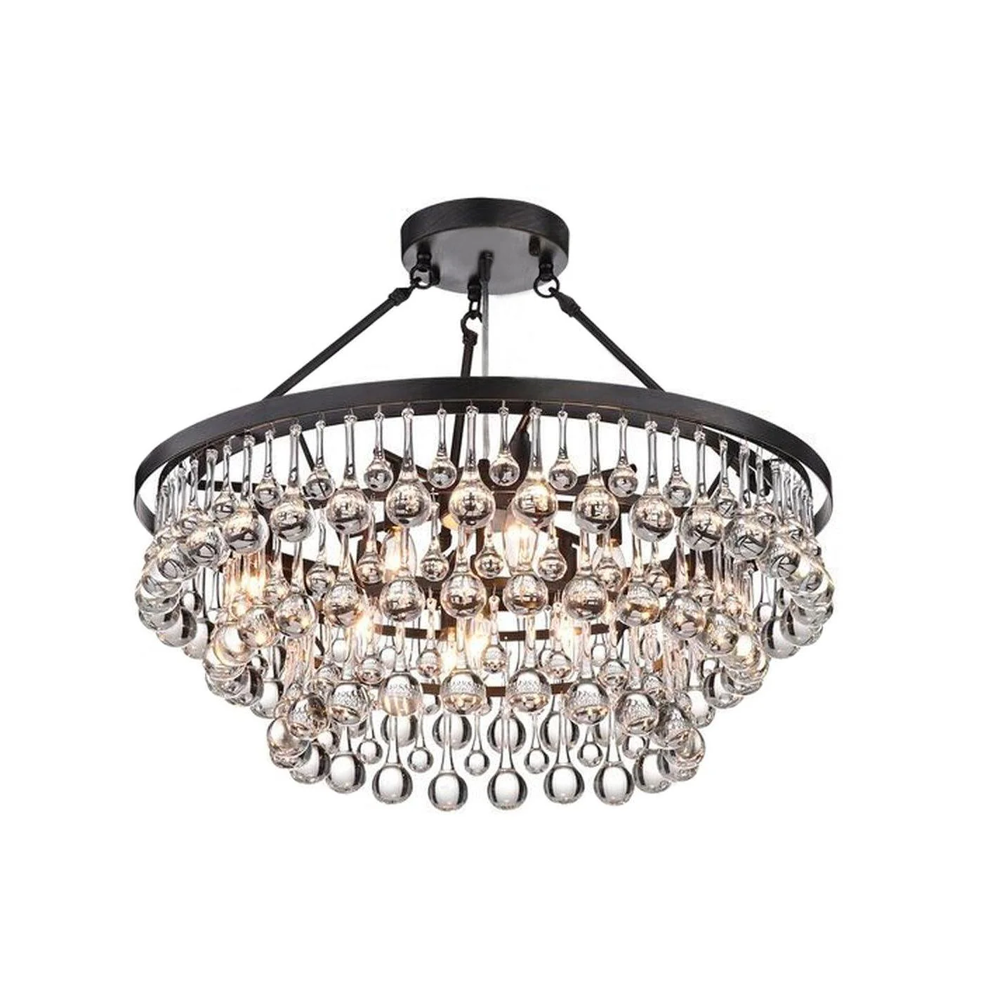 Unique Tiered Crystal Chandelier - Image 35