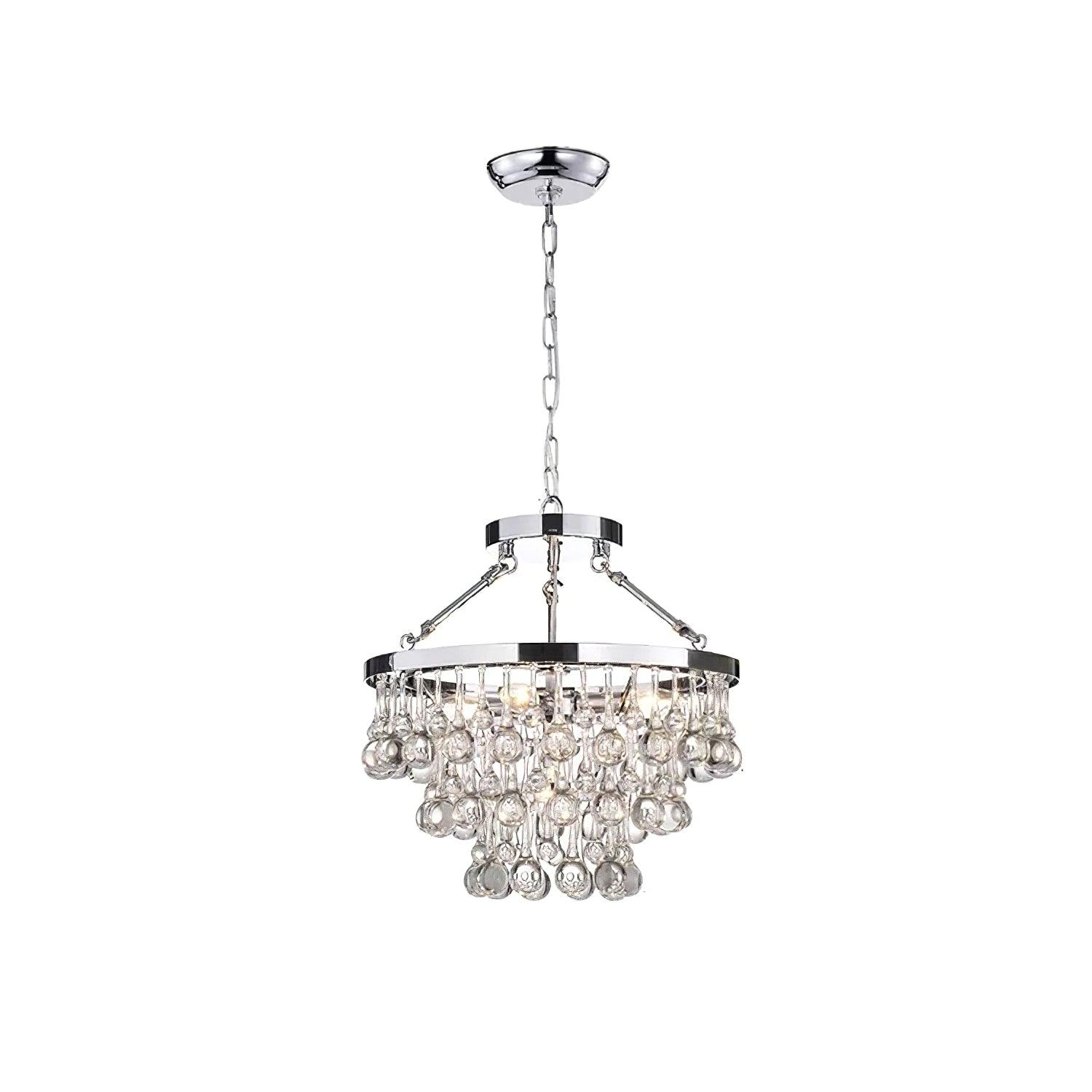Unique Tiered Crystal Chandelier - Image 40