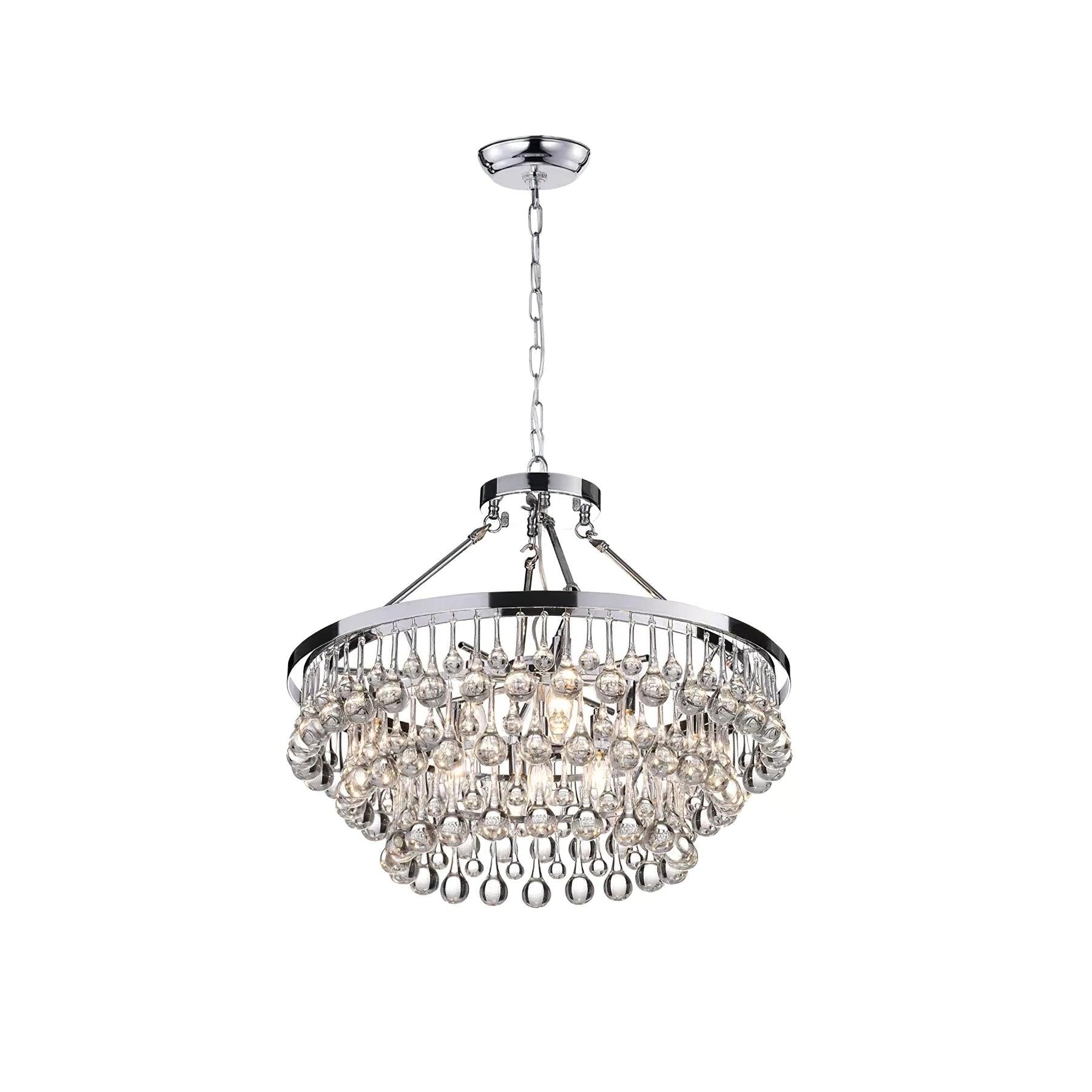 Unique Tiered Crystal Chandelier - Image 42