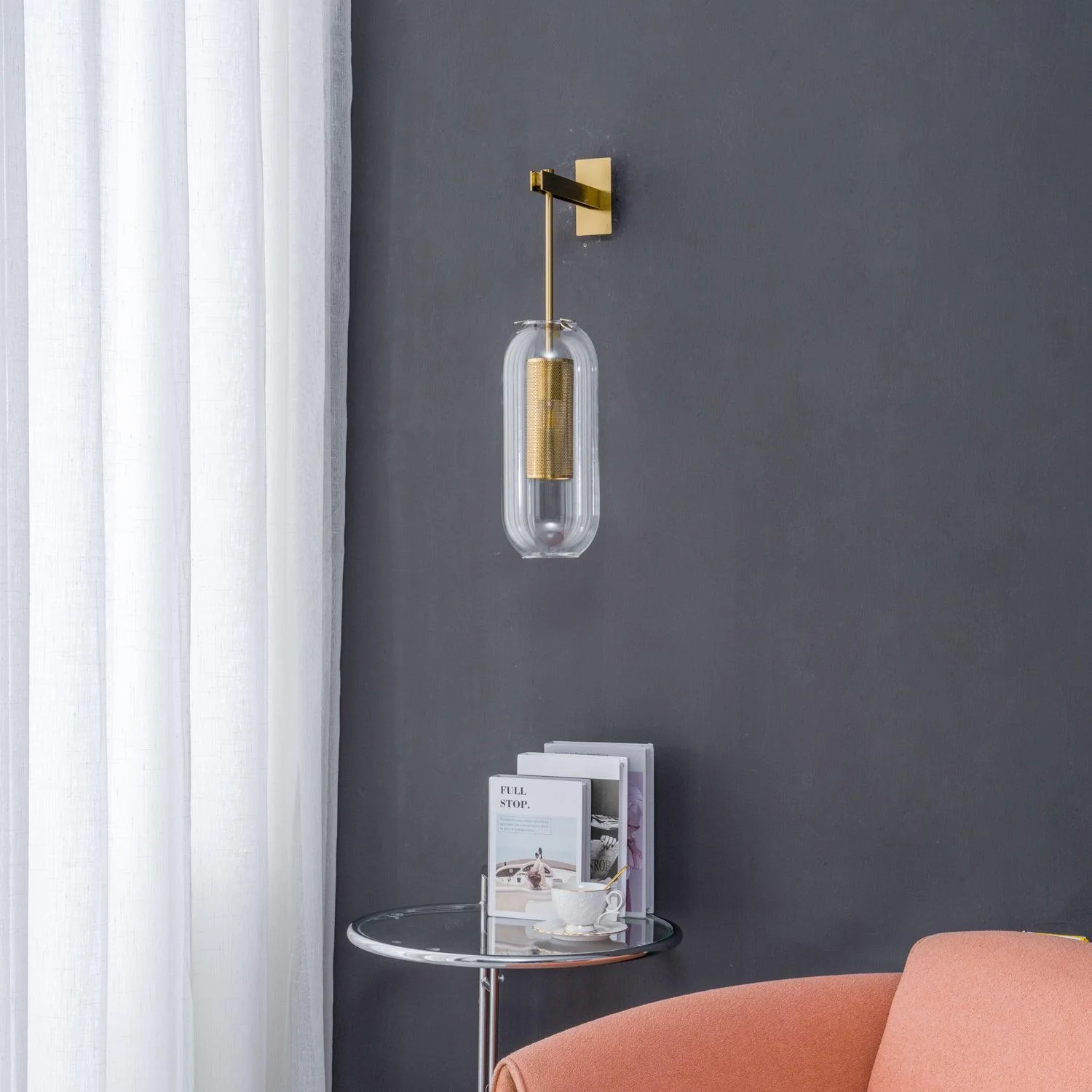 Vadim Glass Wall Lamp - Image 6