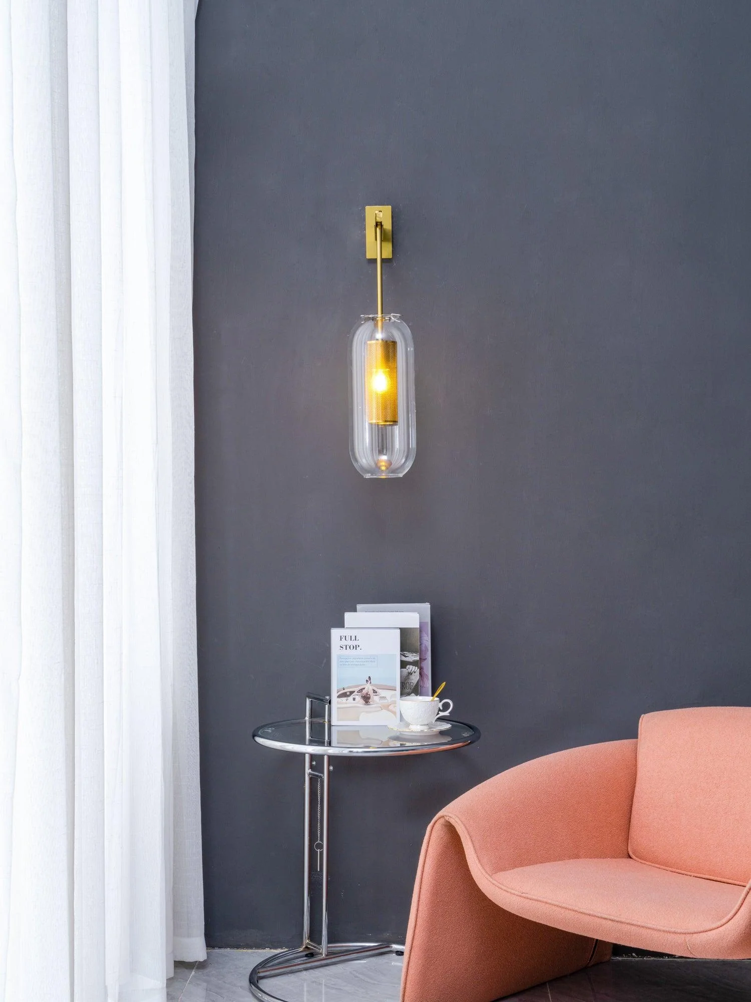 Vadim Glass Wall Lamp - Image 7