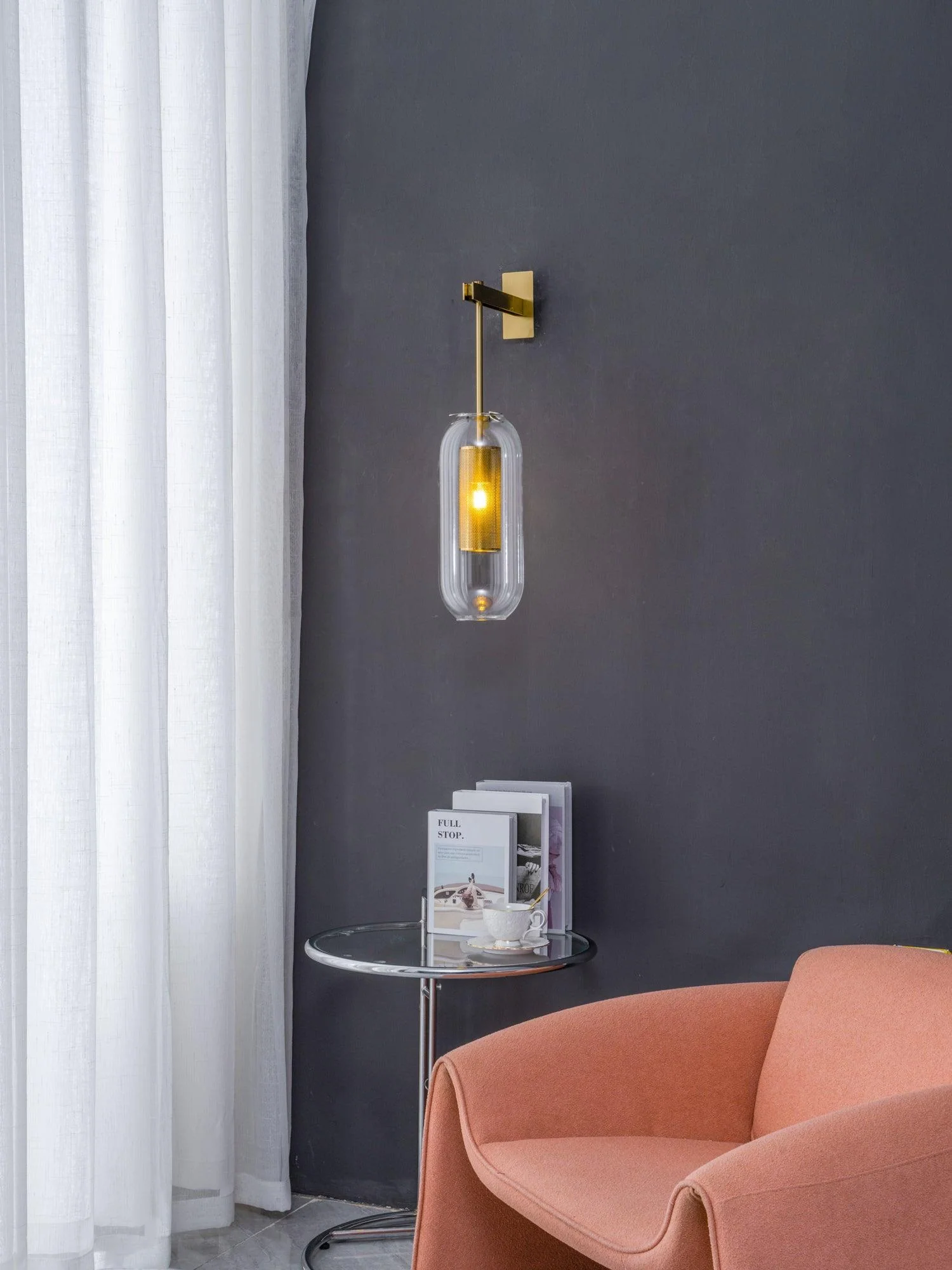 Vadim Glass Wall Lamp - Image 8