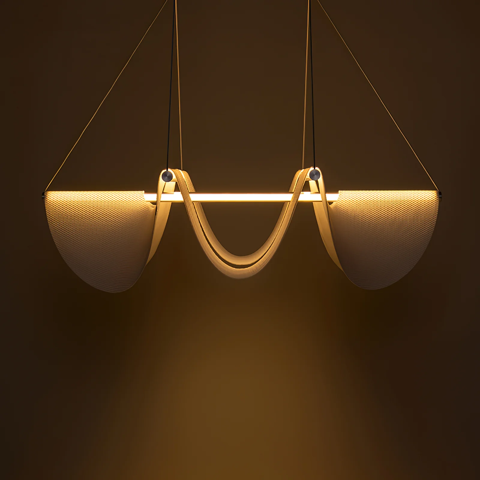 Vaelora Ribbon Pendant Lamp - Image 11