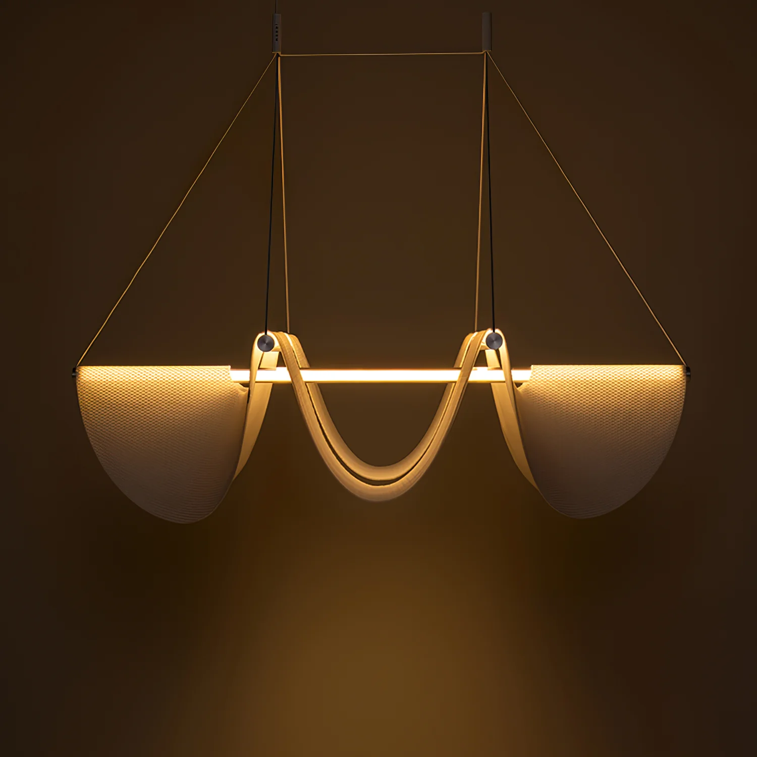 Vaelora Ribbon Pendant Lamp - Image 5