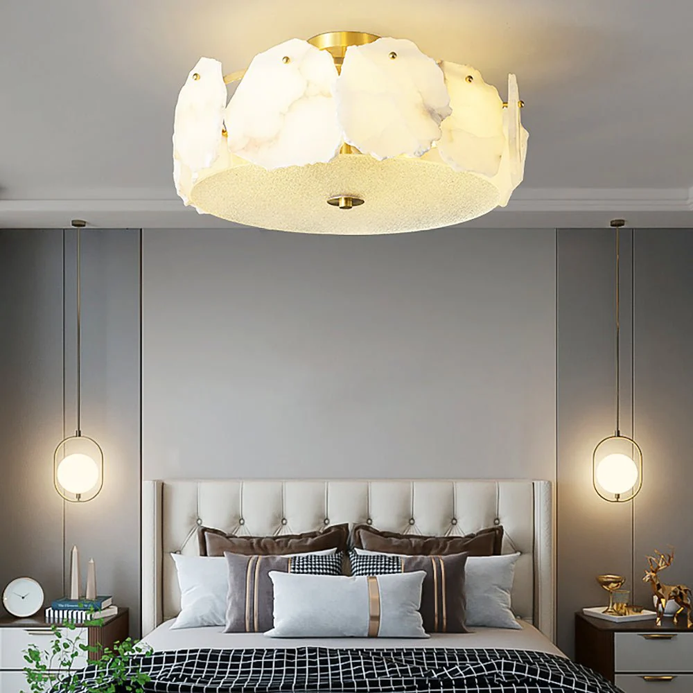 Valeria Alabaster Ceiling Lamp - Image 4
