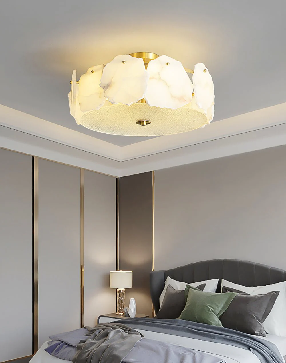 Valeria Alabaster Ceiling Lamp - Image 7