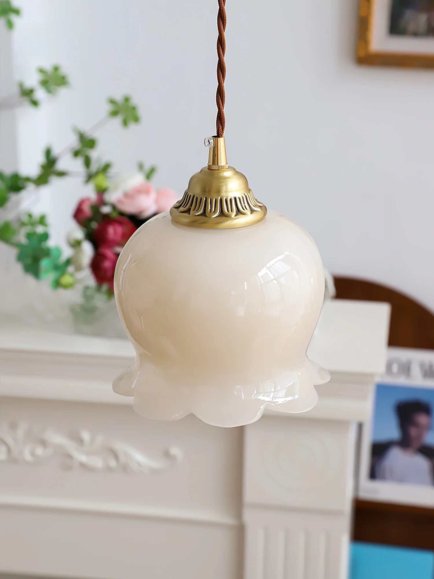 Valley flower Pendant Swag Lamp - Image 36