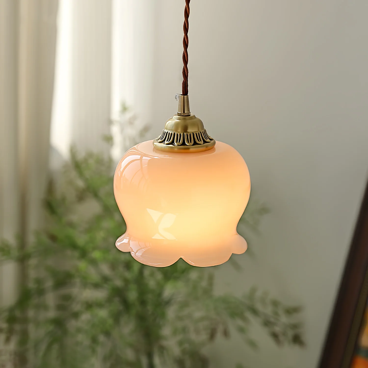 Valley flower Pendant Swag Lamp - Image 58