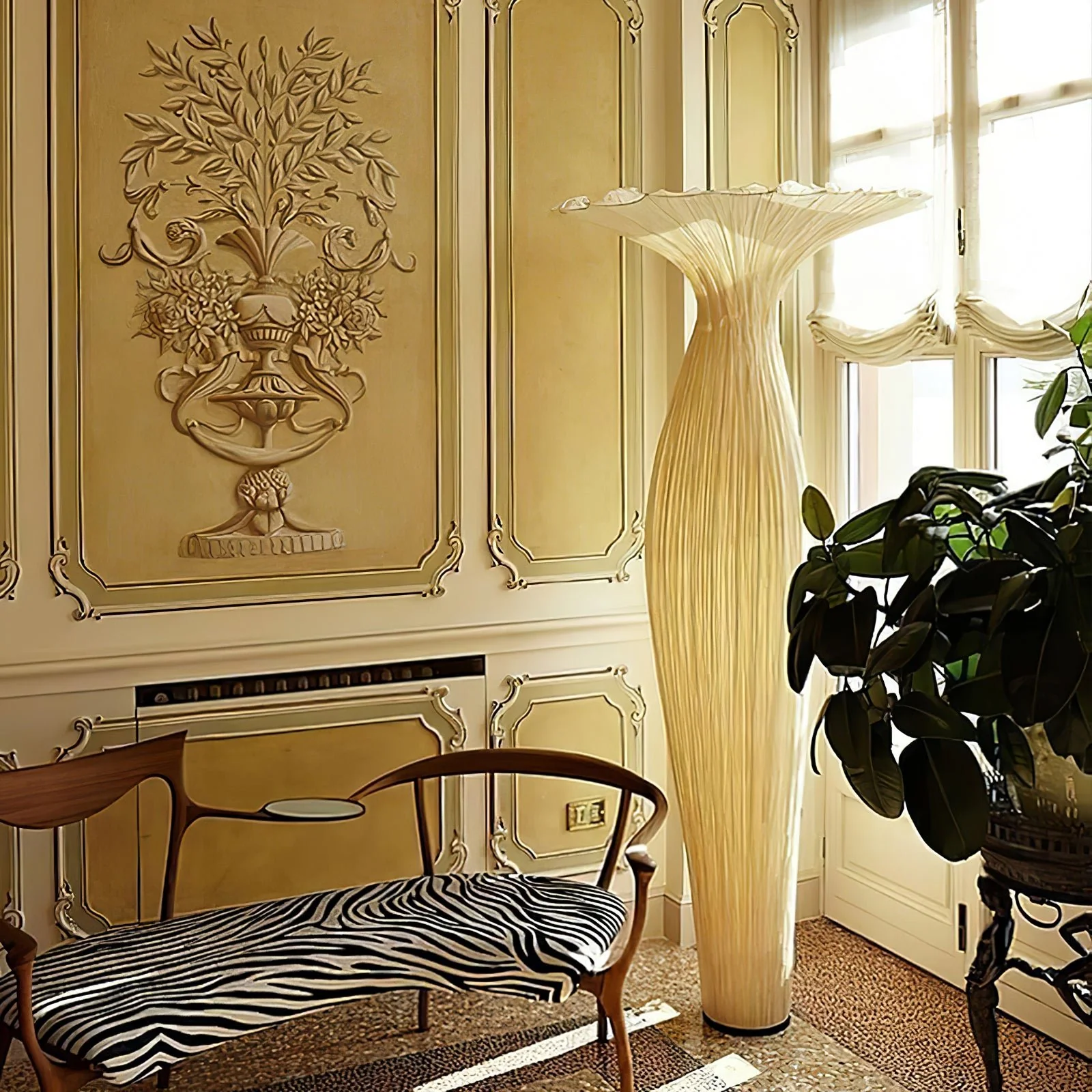 Vase Fabric Floor Lamp - Image 2
