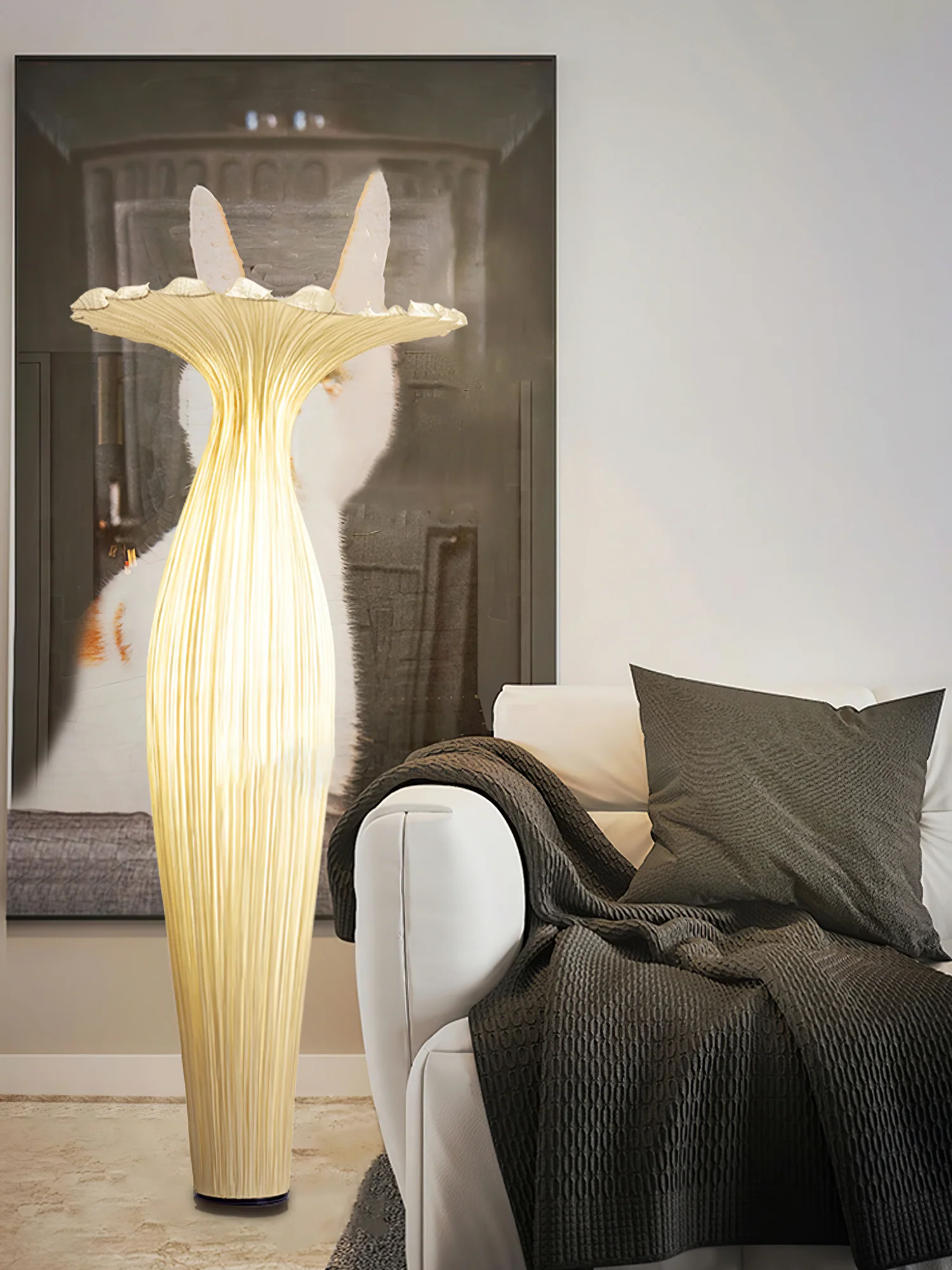 Vase Fabric Floor Lamp - Image 35