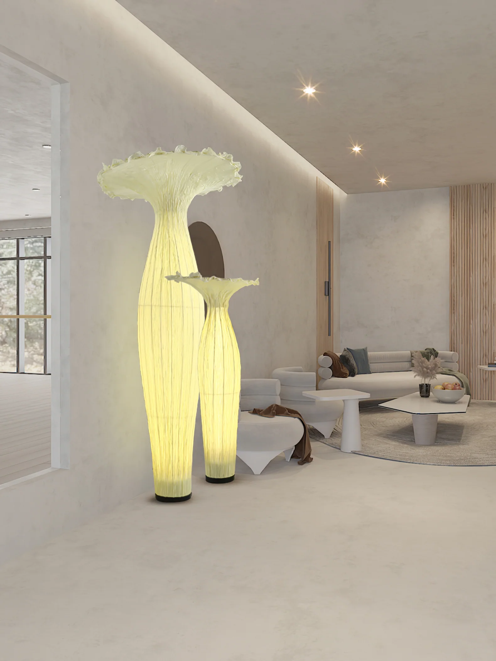Vase Fabric Floor Lamp - Image 37