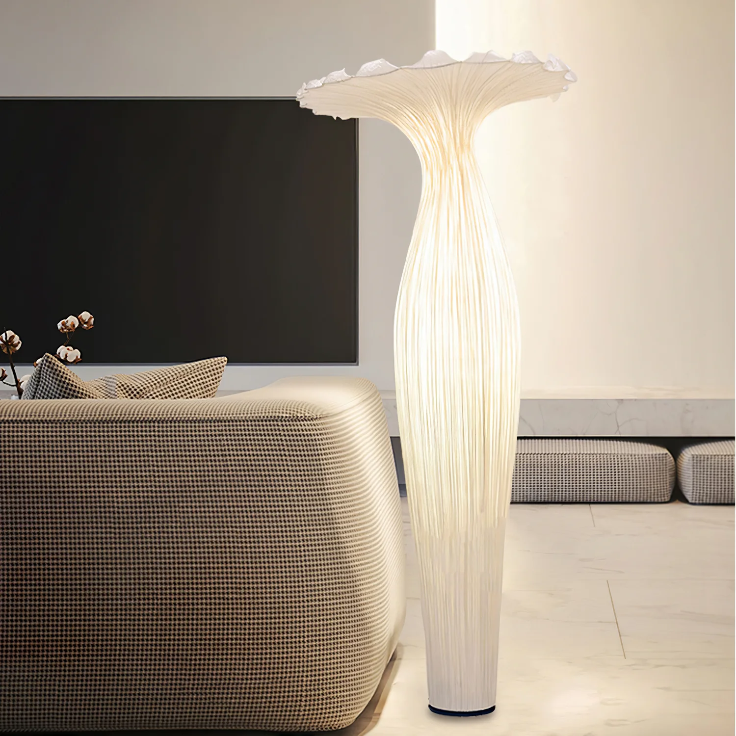 Vase Fabric Floor Lamp - Image 40