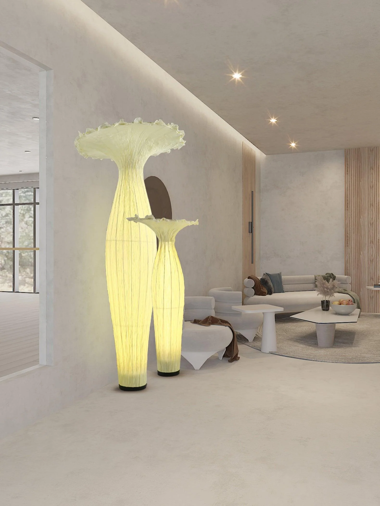 Vase Fabric Floor Lamp - Image 9