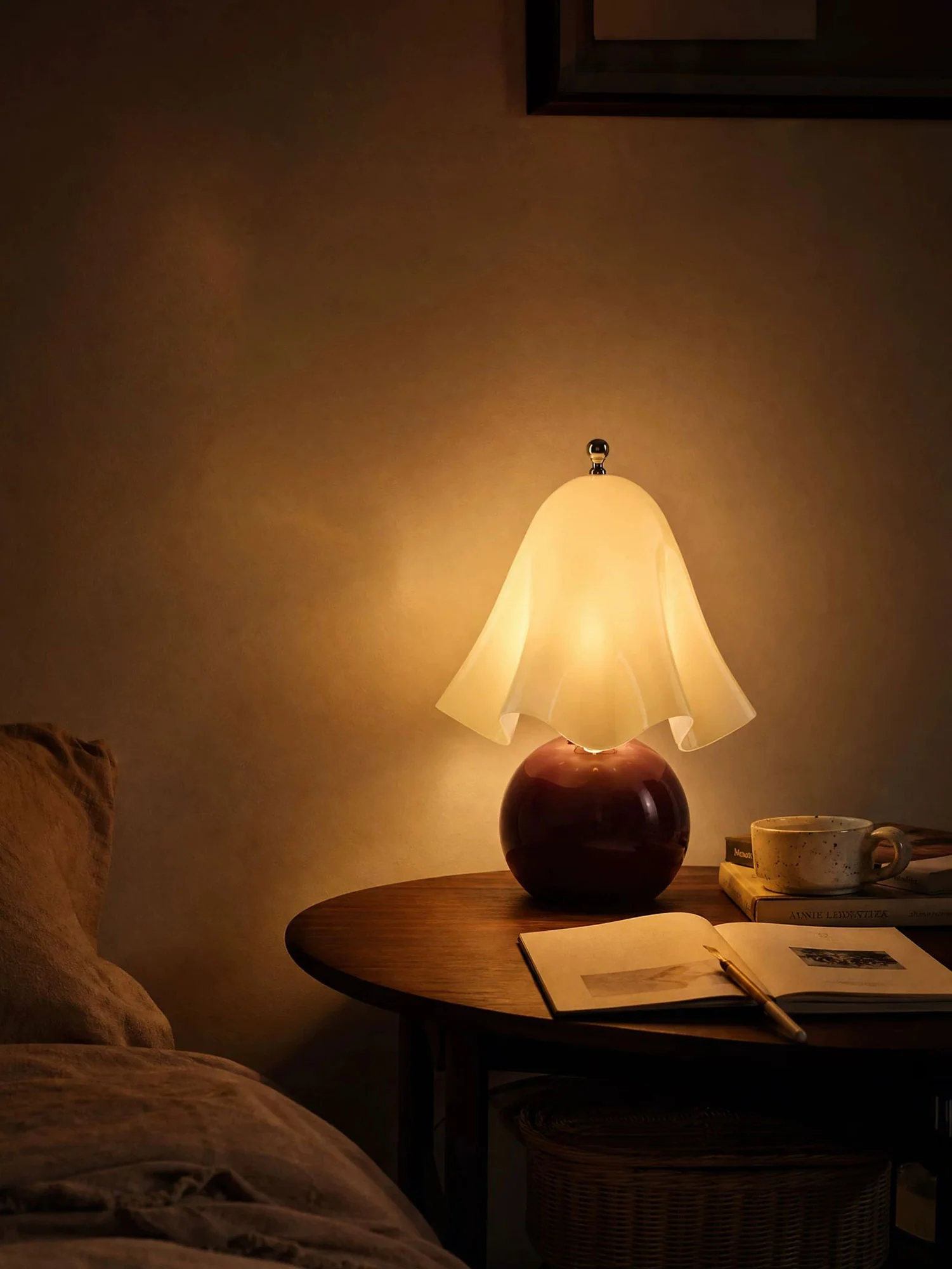 Velara Glass Table Lamp - Image 9