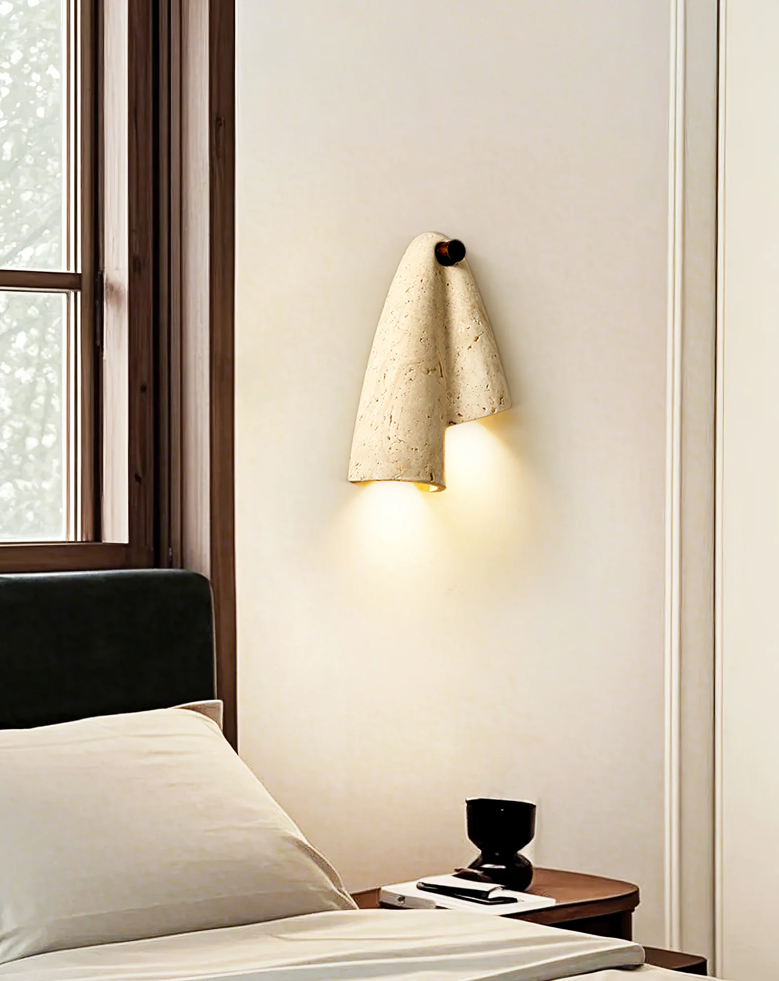 Velo Draped Stone Sconce - Image 7