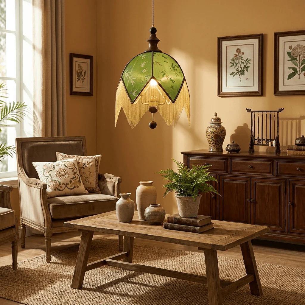 Verdant Fringe Pendant Light - Image 2