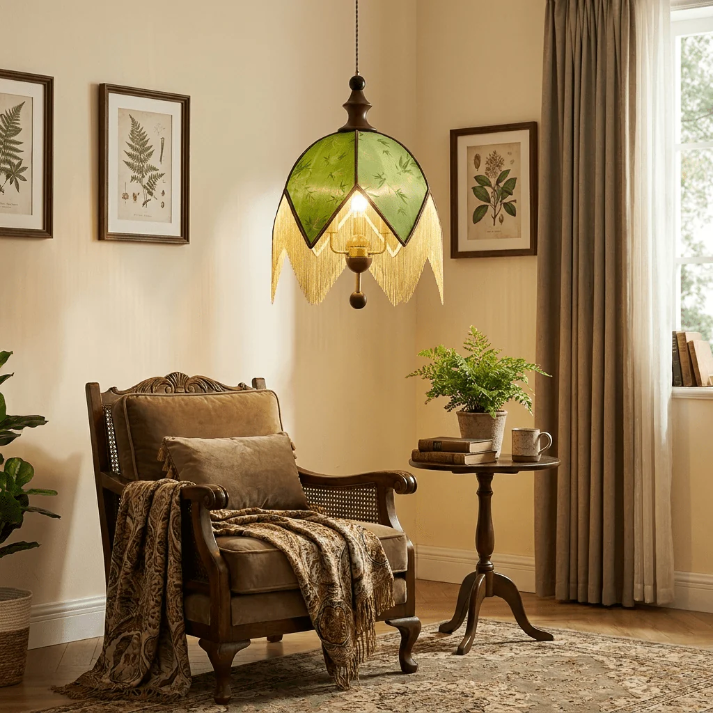 Verdant Fringe Pendant Light - Image 4