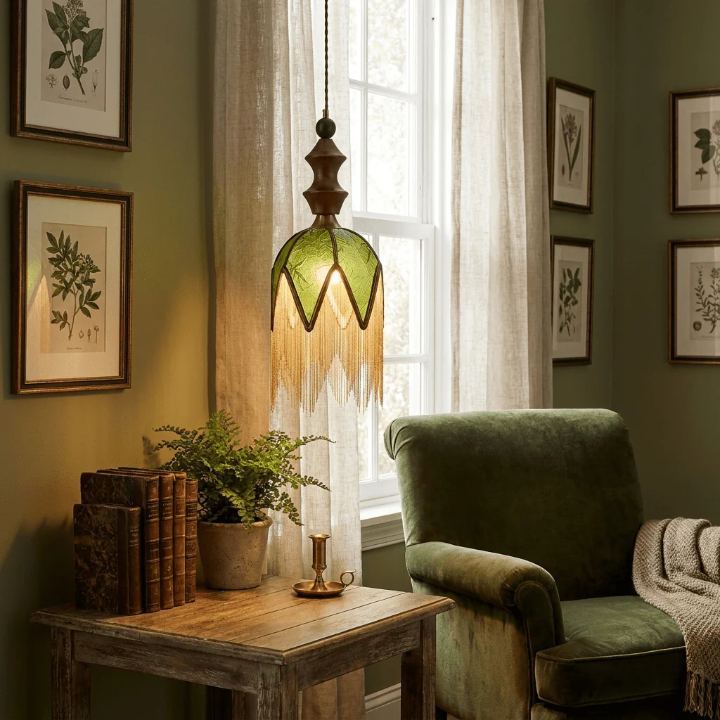 Verdant Tassel Pendant Light - Image 3