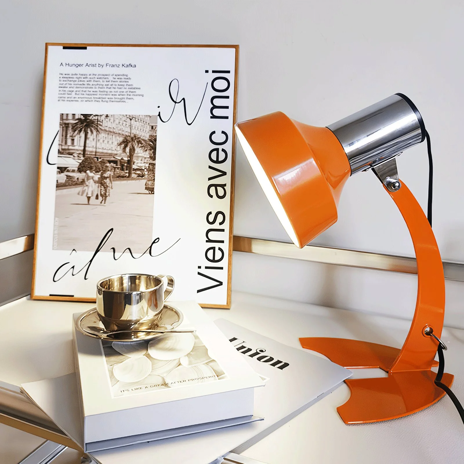 Fish Tail Arch Table Lamp - Image 4