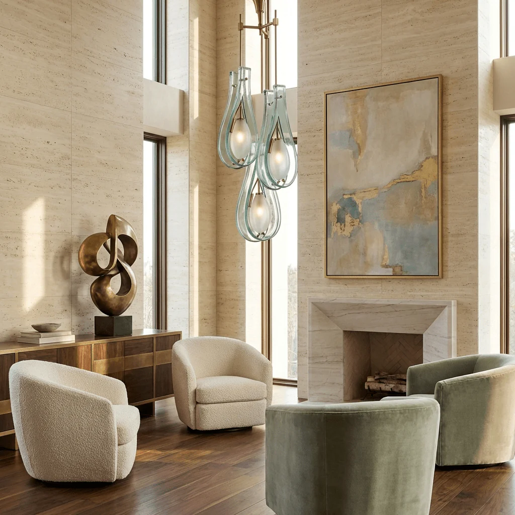 Verdelle Cascade Chandelier - Image 7