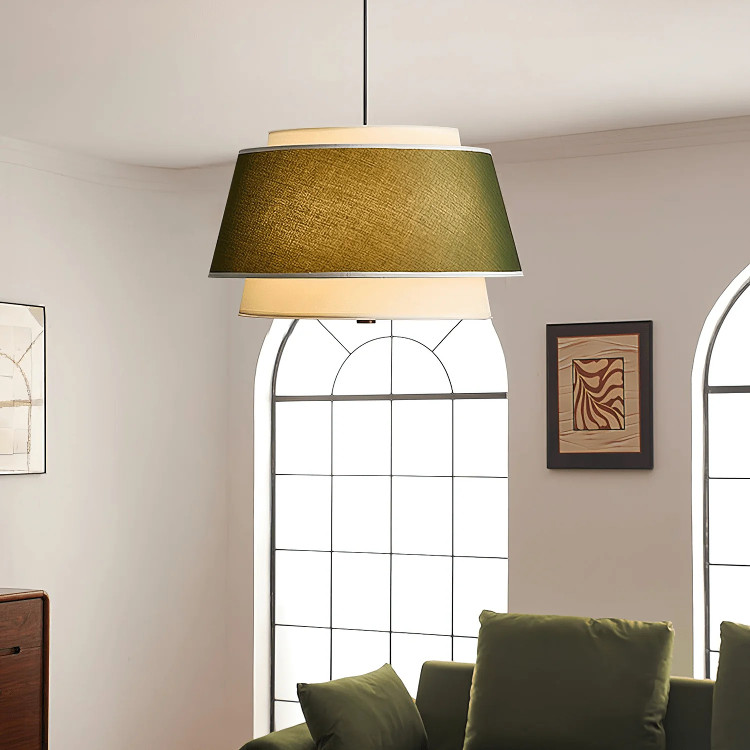 Verdura Drum Pendant Light - Image 2