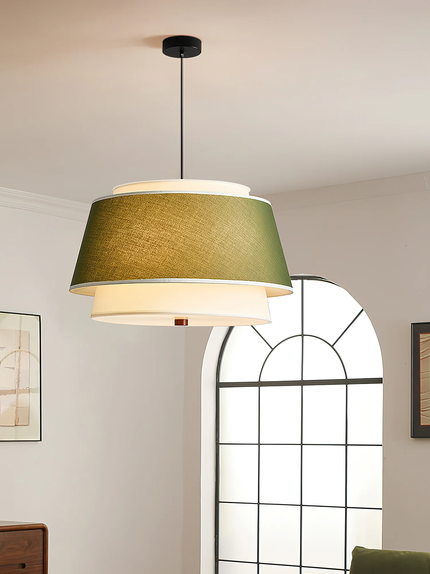 Verdura Drum Pendant Light - Image 9