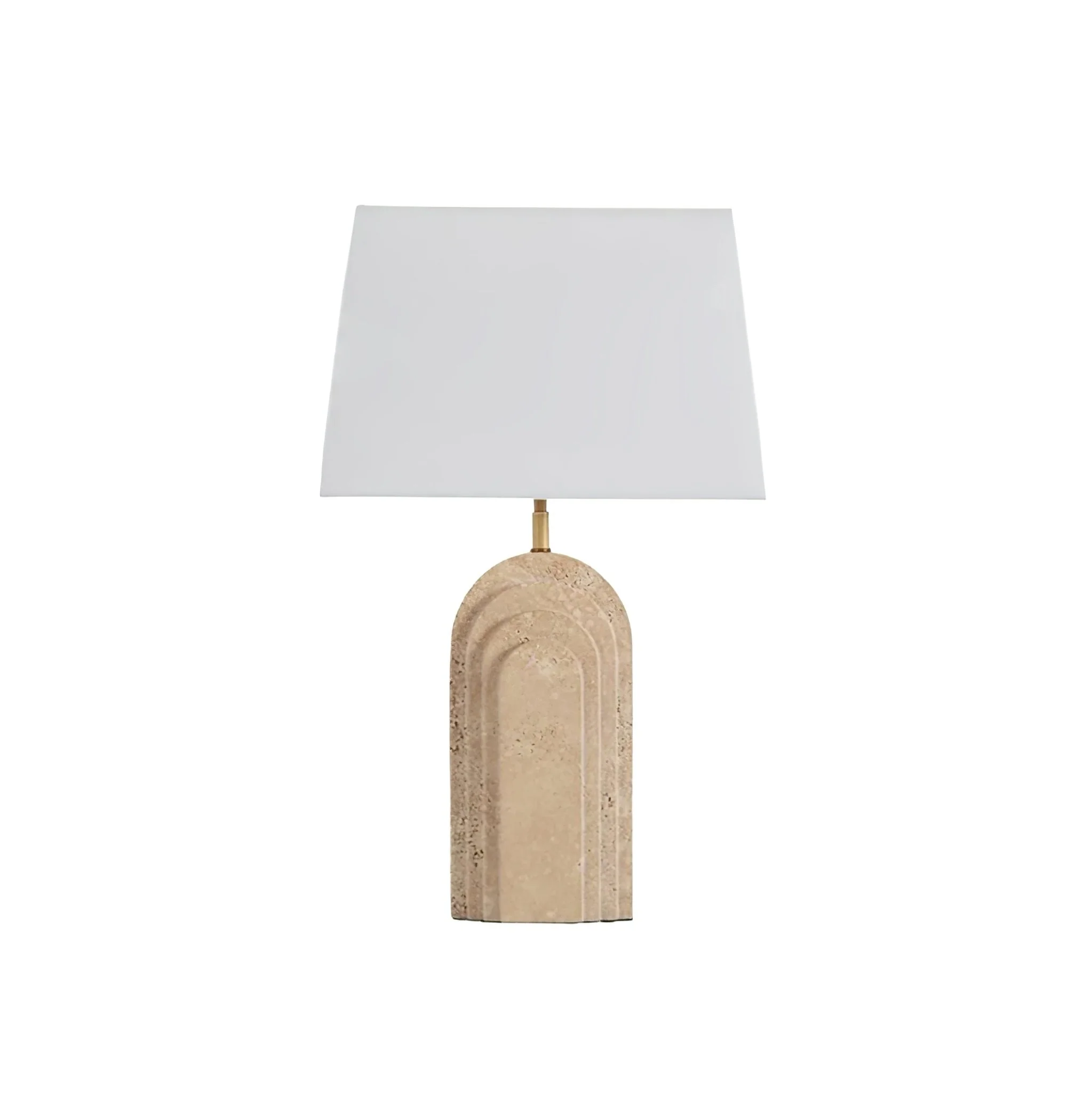 Verdura Travertine Table Lamp - Image 6