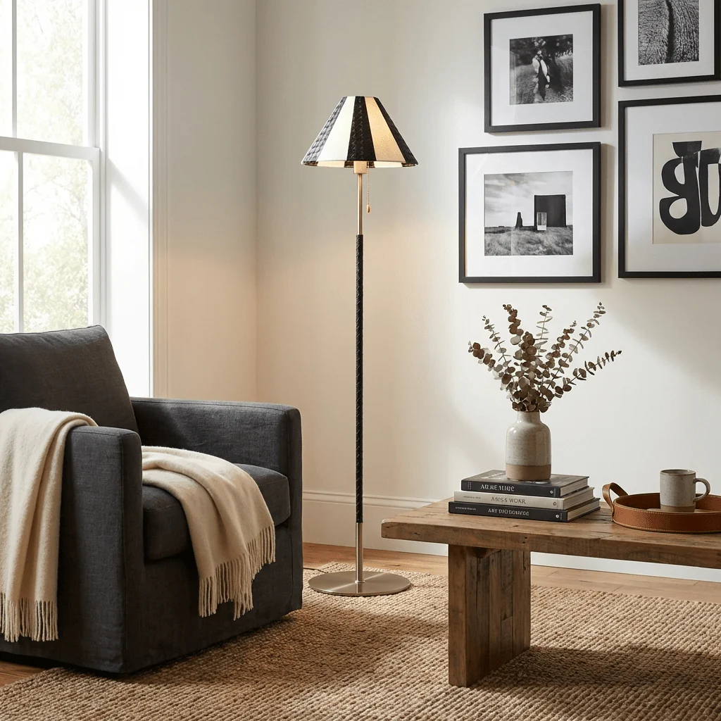 Verona Striped Floor Lamp - Image 3