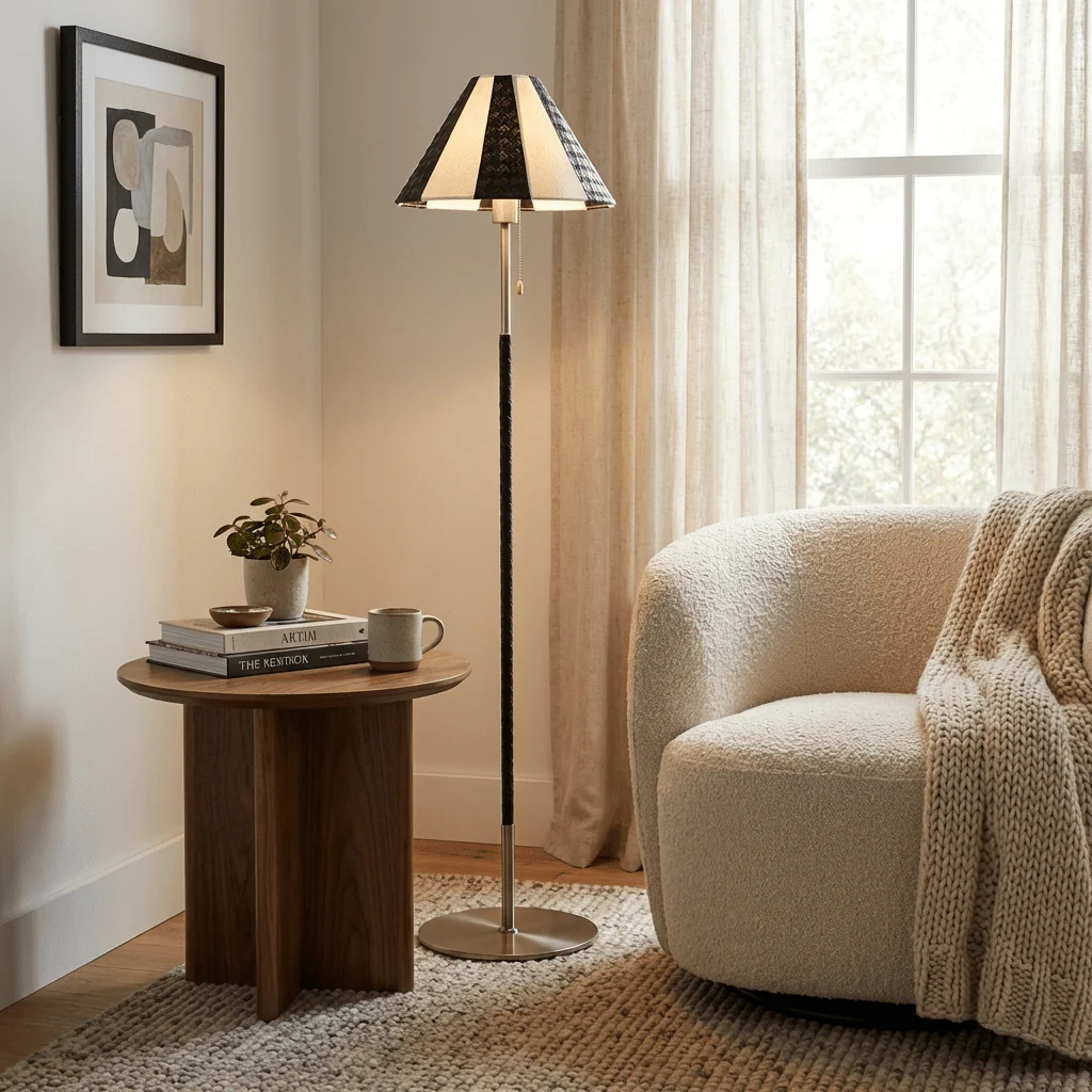 Verona Striped Floor Lamp - Image 4