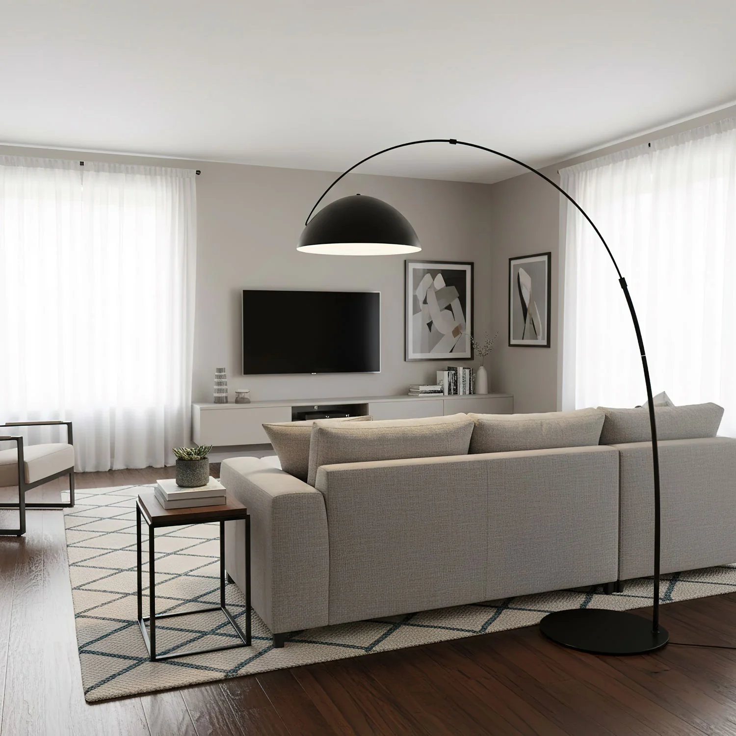 Verse Arc Floor Lamp - Image 3