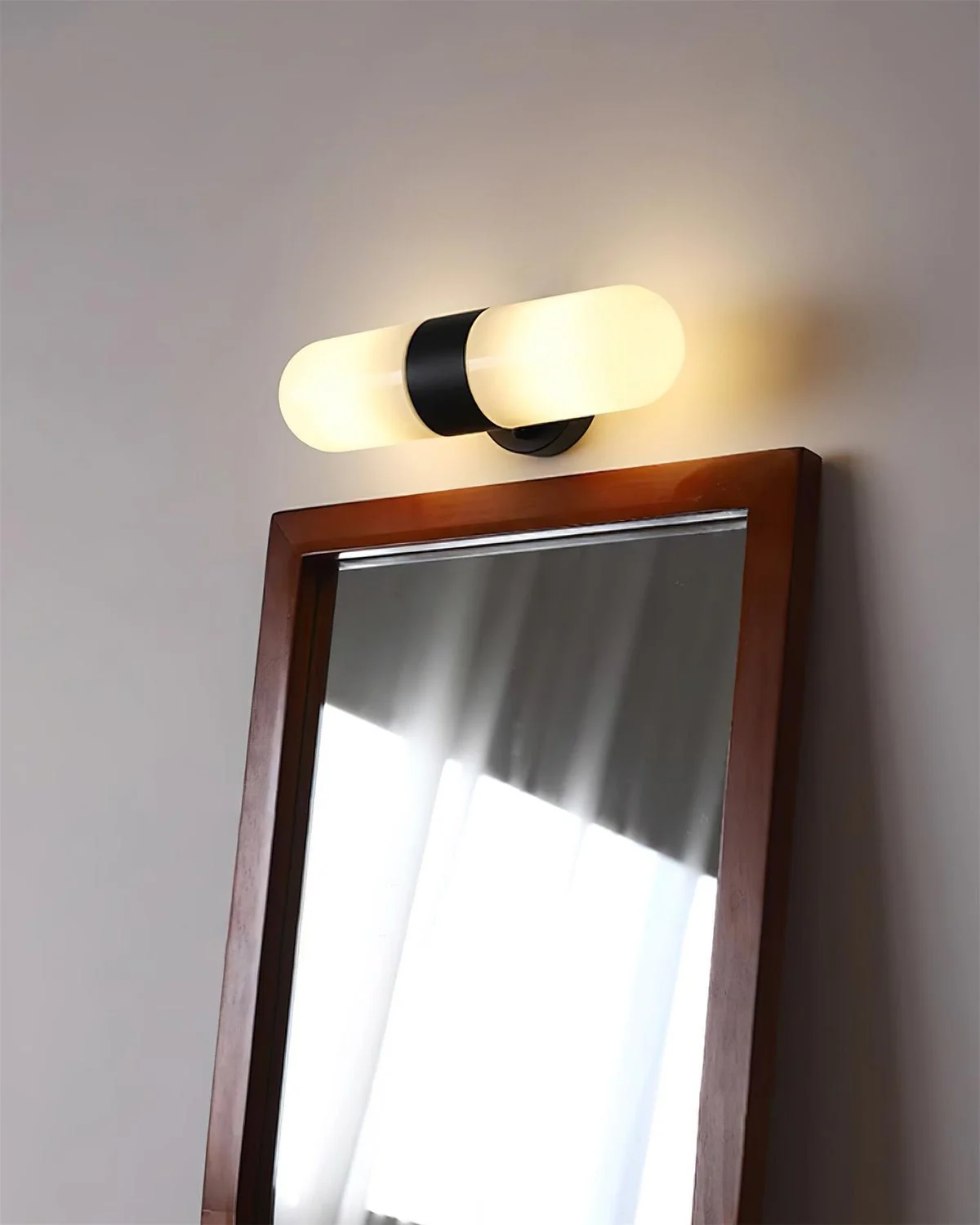 Vertical Capsule Glass Wall Sconce - Image 35