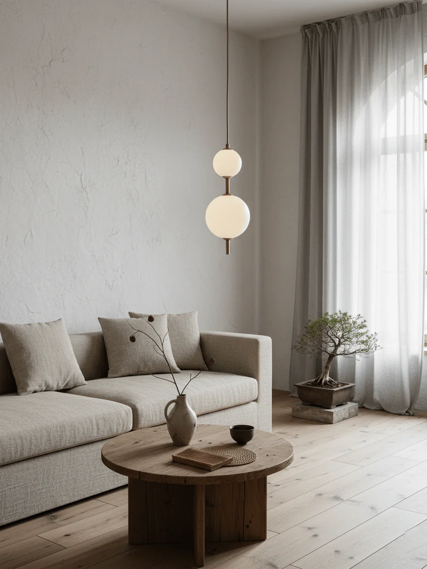 Vertical Globe Pendant Lamp - Image 10