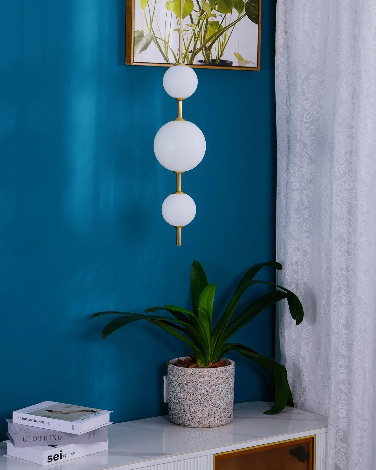 Vertical Globe Pendant Lamp - Image 17